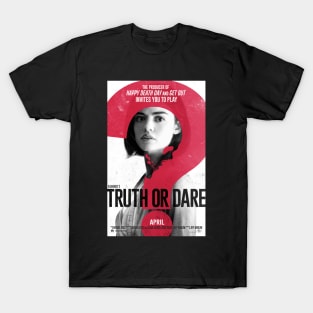 Truth or Dare Movie Poster T-Shirt